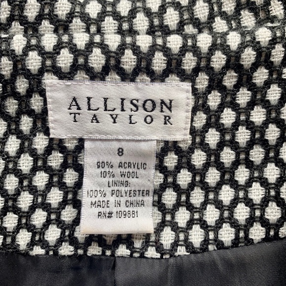 Allison Taylor Polka Dot Swing Waist Jacket - Picture 5 of 5